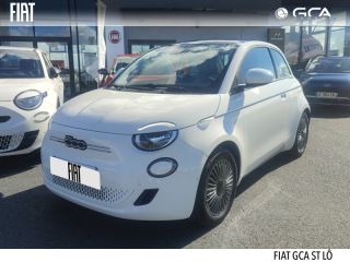 50000 : Hyundai Saint-Lô - GCA - FIAT 500 - 500 - Blanc - Traction - Electrique