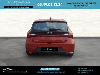 86000 : Hyundai Poitiers - Eco des Nations - HYUNDAI i20 - i20 - Dragon Red Métal - Traction - Essence