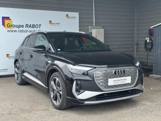 78310 : Hyundai Coignières - Socohy | Groupe Rabot - AUDI Q4 Sportback e-tron - Q4 Sportback e-tron - Noir Mythic métallisé - Propulsion - Electrique