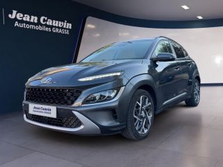 06130 : Hyundai Grasse - Garage Jean Cauvin - HYUNDAI KONA HYBRID EXECUTIVE - KONA - Gris - Automate sequentiel - Essence / Courant électrique
