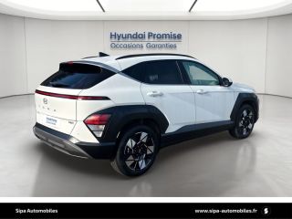 33110 : Hyundai Bordeaux Nord Le Bouscat - Sipa Automobiles - HYUNDAI KONA Creative - KONA II - Blanc - Automate sequentiel - Essence / Courant électrique