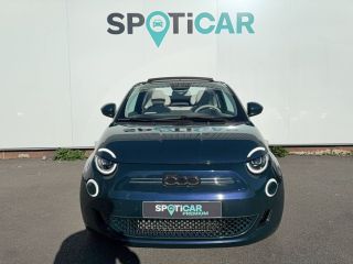 33140 : Hyundai Bordeaux Sud Villenave d&#039;Ornon - Sipa Automobiles - FIAT 500e CABRIOLET MY22 SERIE 1 STEP 1 La Prima - 500 III - Ocean Green - Automate à fonct. Continu - Courant électrique
