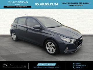 86000 : Hyundai Poitiers - Eco des Nations - HYUNDAI i20 - i20 - Gris fonce - Traction - Essence