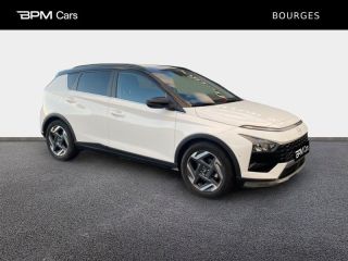 18230 : Hyundai Bourges - BPM Cars - HYUNDAI Bayon - Bayon - Atlas White Métal/Toit+rétros Black - Traction - Essence