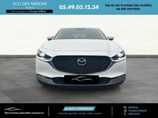 86000 : Hyundai Poitiers - Eco des Nations - MAZDA CX-30 - CX-30 - Blanc - Traction - Essence/Micro-Hybride