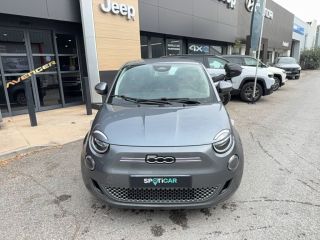 04100 : Hyundai Manosque - Pedinielli - FIAT 500e BERLINE MY22 SERIE 1 STEP 2 Action Plus - 500 III ELECTRIQUE - Gris - Automate à fonct. Continu - Courant électrique