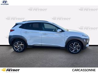 11020 : Hyundai Carcassonne - HMDS - HYUNDAI KONA HYBRID Executive - KONA - CHALK WHITE - Automate sequentiel - Essence / Courant électrique