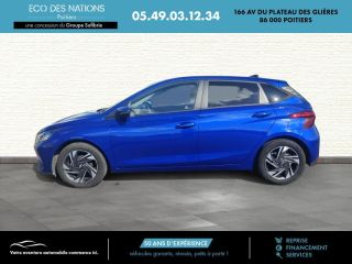 86000 : Hyundai Poitiers - Eco des Nations - HYUNDAI i20 - i20 - Intense Blue Métal - Traction - Essence