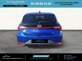 86000 : Hyundai Poitiers - Eco des Nations - HYUNDAI i20 - i20 - Intense Blue Métal - Traction - Essence