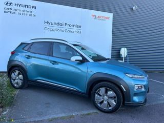 14100 : Hyundai Lisieux - Trajectoire Automobiles - HYUNDAI Kona - Kona - Bleu - Traction - Electrique