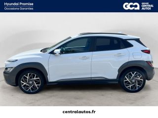 38200 : Hyundai Vienne - Groupe Central Autos - HYUNDAI KONA HYBRID Executive - KONA - Blanc - Automate sequentiel - Essence / Courant électrique