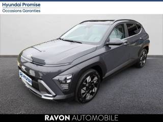 42100 : Hyundai Saint-Etienne - Ravon Automobile - HYUNDAI KONA HYBRID Executive - KONA II - GRIS FONCE - Automate sequentiel - Essence / Courant électrique