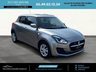 86000 : Hyundai Poitiers - Eco des Nations - SUZUKI Swift - Swift - Gris clair - Traction - Essence/Micro-Hybride