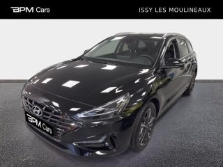 92250 : Hyundai La Garenne-Colombes - BPM Cars - HYUNDAI i30 SW - i30 SW - Abyss Black Pearl - Traction - Essence/Micro-Hybride