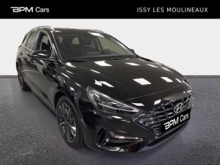 92250 : Hyundai La Garenne-Colombes - BPM Cars - HYUNDAI i30 SW - i30 SW - Abyss Black Pearl - Traction - Essence/Micro-Hybride