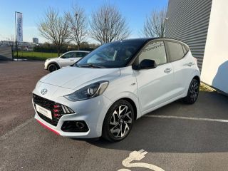 14100 : Hyundai Lisieux - Trajectoire Automobiles - HYUNDAI i10 - i10 - Slate Blue/Toit Phantom Black - Traction - Essence