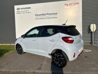14100 : Hyundai Lisieux - Trajectoire Automobiles - HYUNDAI i10 - i10 - Slate Blue/Toit Phantom Black - Traction - Essence