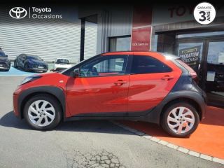 50000 : Hyundai Saint-Lô - GCA - TOYOTA Aygo X - Aygo X - Bi ton rouge piment   noir - Traction - Essence