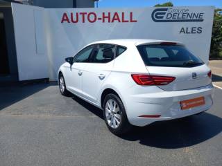 30100 : Hyundai Alès - Auto Hall - SEAT LEON Style - LEON III - Blanc - Boîte manuelle - Essence sans plomb