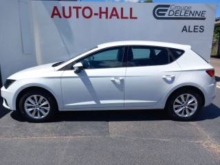 30100 : Hyundai Alès - Auto Hall - SEAT LEON Style - LEON III - Blanc - Boîte manuelle - Essence sans plomb