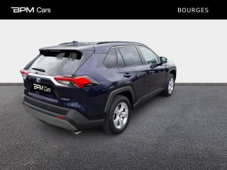 18230 : Hyundai Bourges - ELLIPSE Automobiles - TOYOTA RAV4 - RAV4 - Bleu de Prusse métallisé - Traction - Hybride : Essence/Electrique