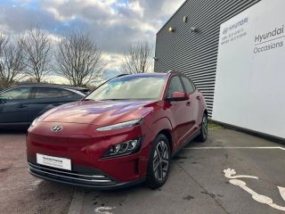 14100 : Hyundai Lisieux - Trajectoire Automobiles - HYUNDAI Kona - Kona - Sunset Red Métal - Traction - Electrique