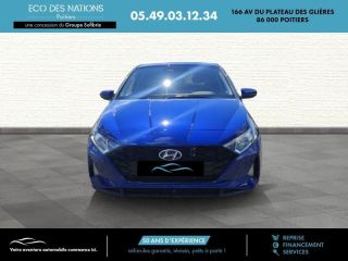 86000 : Hyundai Poitiers - Eco des Nations - HYUNDAI i20 - i20 - Intense Blue Métal - Traction - Essence/Micro-Hybride