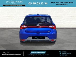 86000 : Hyundai Poitiers - Eco des Nations - HYUNDAI i20 - i20 - Intense Blue Métal - Traction - Essence/Micro-Hybride