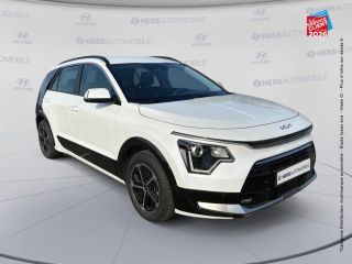 51100 : Hyundai Reims - HESS Automobile - KIA Niro - Niro - Blanc Nacré - Traction - Hybride rechargeable : Essence/Electrique