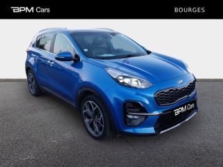 18230 : Hyundai Bourges - BPM Cars - KIA Sportage - Sportage - Bleu Fusion - Traction - Diesel/Micro-Hybride