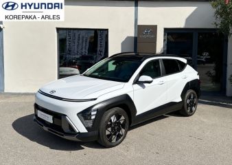 13200 : HYUNDAI Arles - Lexa Automobile - HYUNDAI KONA Executive - KONA II - Blanc - Automate sequentiel - Essence / Courant électrique