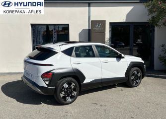 13200 : HYUNDAI Arles - Lexa Automobile - HYUNDAI KONA Executive - KONA II - Blanc - Automate sequentiel - Essence / Courant électrique