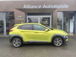 28600 : Hyundai Chartres - Alliance Automobile - HYUNDAI Kona - Kona - Acid Yellow - Traction - Hybride : Essence/Electrique