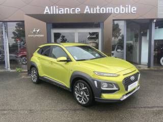 28600 : Hyundai Chartres - Alliance Automobile - HYUNDAI Kona - Kona - Acid Yellow - Traction - Hybride : Essence/Electrique