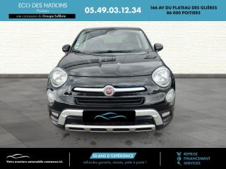86000 : Hyundai Poitiers - Eco des Nations - FIAT 500X - 500X - Noire - Traction - Essence