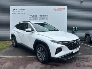 14100 : Hyundai Lisieux - Trajectoire Automobiles - HYUNDAI Tucson - Tucson - Rouge - Traction - Hybride : Essence/Electrique