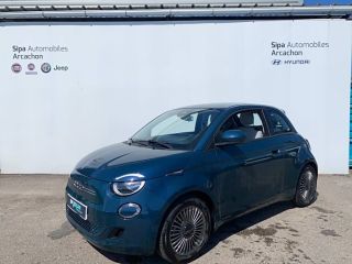 33260 : Hyundai Arcachon - Sipa Automobiles - FIAT 500e BERLINE MY22 SERIE 1 STEP 2 Icône Plus - 500 III - Bleu - Automate à fonct. Continu - Courant électrique