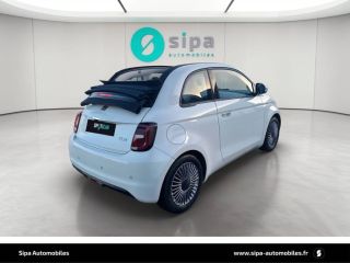 33140 : Hyundai Bordeaux Sud Villenave d'Ornon - Sipa Automobiles - FIAT 500e CABRIOLET Nouvelle 500 - 500 III ELECTRIQUE - Blanc - Automate à fonct. Continu - Courant électrique