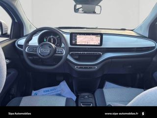 33140 : Hyundai Bordeaux Sud Villenave d'Ornon - Sipa Automobiles - FIAT 500e CABRIOLET Nouvelle 500 - 500 III ELECTRIQUE - Blanc - Automate à fonct. Continu - Courant électrique