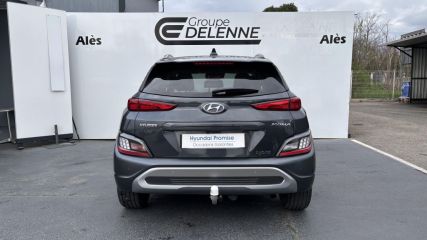 30100 : Hyundai Alès - Auto Hall - HYUNDAI KONA HYBRID Executive - KONA - Blanc - Automate sequentiel - Essence / Courant électrique