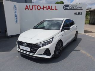 30100 : Hyundai Alès - Auto Hall - HYUNDAI i20 N Line Michel Vaillant - i20 III - Blanc - Automate sequentiel - Essence sans plomb