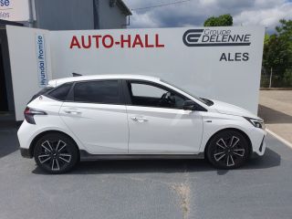 30100 : Hyundai Alès - Auto Hall - HYUNDAI i20 N Line Michel Vaillant - i20 III - Blanc - Automate sequentiel - Essence sans plomb