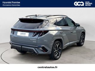 38300 : Hyundai Bourgoin-Jallieu - CENTRAL MOTOR LYON - HYUNDAI TUCSON N Line Creative - TUCSON IV - Gris - Boîte automatique - Essence / Courant électrique