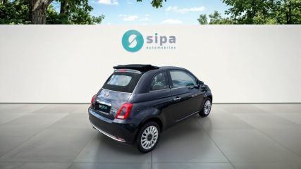 33140 : Hyundai Bordeaux Sud Villenave d'Ornon - Sipa Automobiles - FIAT 500C SERIE 8 EURO 6D-TEMP Lounge - 500C SERIE 8 EURO 6D-TEMP - NOIR - Boîte manuelle - Essence sans plomb