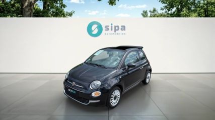 33140 : Hyundai Bordeaux Sud Villenave d'Ornon - Sipa Automobiles - FIAT 500C SERIE 8 EURO 6D-TEMP Lounge - 500 II - NOIR - Boîte manuelle - Essence sans plomb