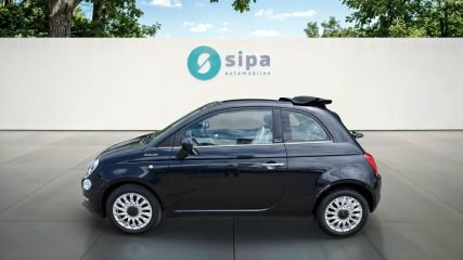 33140 : Hyundai Bordeaux Sud Villenave d'Ornon - Sipa Automobiles - FIAT 500C SERIE 8 EURO 6D-TEMP Lounge - 500 II - NOIR - Boîte manuelle - Essence sans plomb