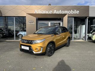 28600 : Hyundai Chartres - Alliance Automobile - SUZUKI Vitara - Vitara - So&#039;Color Solar Yellow Pearl/Black métal - Transmission intégrale - Hybride : Essence/Electrique