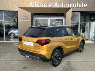 28600 : Hyundai Chartres - Alliance Automobile - SUZUKI Vitara - Vitara - So&#039;Color Solar Yellow Pearl/Black métal - Transmission intégrale - Hybride : Essence/Electrique