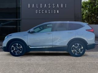 83130 : Hyundai Toulon - Autodif SAS - Groupe BALDASSARI - HONDA CR-V HYBRID Exclusive - CR-V V - BLANC - Automate à fonct. Continu - Essence / Courant électrique