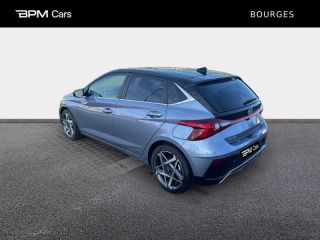 18230 : Hyundai Bourges - ELLIPSE Automobiles - HYUNDAI i20 - i20 - Meta Blue Métal/Toit+rétros Black - Traction - Essence